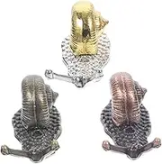 ULTECHNOVO 3Pcs Mini Animal Incense Stick Holder Censer for Home Decor Stylish Tabletop Incense Burner Turtle Snail and Designs for Relaxation