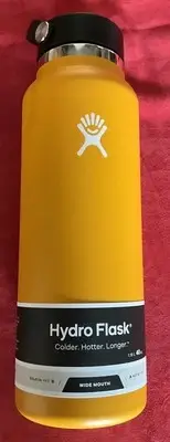 Hydro Flask Wide Mouth Stainless Steel Water Bottle - 40oz, Star Fish/ Orange