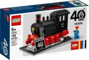 LEGO 40370 Trains 40th Anniversary Steam Engine Exclusive Set Brand New