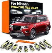 LED Interior Reading Dome Light Kit, For Nissan Patrol Y61 Y62 2000 2012 2013-2017 2018 2019 2020 2021 2022 Accessories