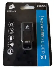 Corsair CMFSL3X1-256GB Flash Voyager Slider X1 256GB USB 3.0 Flash Drive