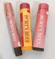 Burt's Bees Mistletoe Kiss Pink, Pomegrante, Peony, Hibiscus Lip Balmand Shimmer