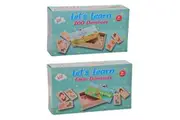 2pc Gibson Gifts Let's Learn Dominoes Kids/Children Educational Fun Play Toy