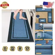 Comfortable 24" x 70" Kitchen Runner - Absorbent Floor Mat, Non-Slip & Washable