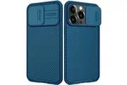 Orco Magsafe Compatible Heavy Duty Case With Camera Cover for iPhone 13 Pro Max (Blue)