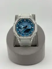 Casio G-Shock GA2100BM-7A2 GA2100 Sky Blue Translucent New + Boxed