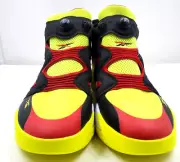 REEBOK INSTAPUMP FURY ZONE ACID YELLOW / BLACK / RED MEN'S G55142. SZ10