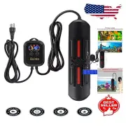 Smart 800W/1200W Aquarium Heater with Touch Temperature Control - Safe & Durable