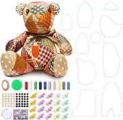 15 Inch Memory Bear Template Ruler Sewing Tools Set Acrylic Quilting Template Cu