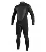 O'NEILL Men's 3/2 PSYCHO FREAK Zen-Zip Wetsuit - BLK/BLK/BLK - Small - NWT