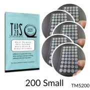 5pk [200] Acne Stickers, Pimple Patches, FACE DOTS [8mm SMALL] Zit Drying Patch