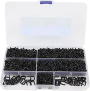 Badminton String Protector Nylon Protective Grommet Set for Pickleball Racquetball Racket Eyelets Bucket