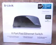 Brand New Sealed D-Link DES-1008E 8-Port Fast Ethernet Switch