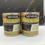 Minwax PolyShades Stain & Polyurethane Tudor Satin 1 Quart (2 Cans)