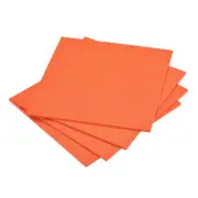 4 Pack 9.84 x 9.84" 5mm Thickness EVA Foam Sheets for Arts Orange