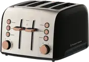 Russell Hobbs Brooklyn 4 Slice Toaster - Copper