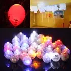 Party Decoration Glow Paper Lantern Round Flash Ball Decor Light LED Balloon