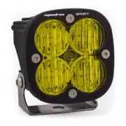 Baja Light Pod Each Squadron Sport Cornering Pattern Amber Lens Universal