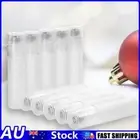 10pcs 5ml Empty Plastic Roll On Bottles Roller Ball Essential Oil Perfume AU