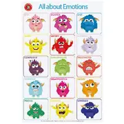 Learning Can Be Fun Double Sided Wall Chart My Emotions