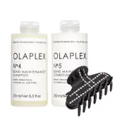 Olaplex Bond Maintenance Shampoo and Conditioner, Black / Large