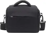 QCLCVBBFGW Mirrorless DSLR Camera Bag Fit for Canon EOS R100 R50 R R10 R8 R7 R6 RP 250D 200D M200 M50 SX70 Fit for Nikon Z50 Z30 Z5 Z6 Z7 D3500 D5600(Black)