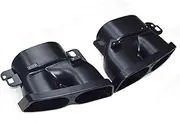 Car Exhaust Tip Compatible For Benz W205 W212 W222 W204 W213 C E S Class Exhaust System Rear Muffler Tip TailPipe Exhaust Tips TailPipe