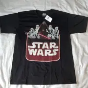 Star Wars Stormtrooper Group T-Shirt Darth Vader Graphic Shirt Large L