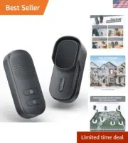 Hands Free Wireless Intercom Doorbell for Home Classroom, Two-Way Communicato...