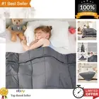 Modern 5lbs Weighted Blanket - Comforting Dinosaur Design for Sleep and Naps