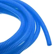 20ft 1/4 Inch Blue Wire Loom Split Tubing Cord Protectors Flexible Conduit