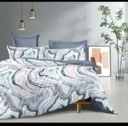 Quicksand Marble Quilt Doona Duvet Cover Pillow Case Set