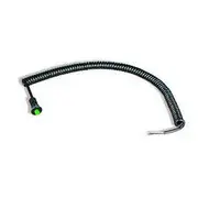 B&M Remote Button Spiral Cord Standard Button - BM46003