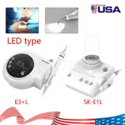 LED Dental Ultrasonic Scaler Handpiece fit Woodpecker EMS Cavitron (2 Bottles)