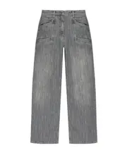 belt loop denim trousers 36,38,40,42 grey