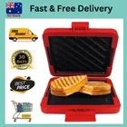 Eezee'S Muncheez Microwave Toastie Maker - Sandwich Press with Heatwave Technolo