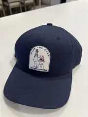 Travis Mathew KISS THE COOK Adjustable Snapback Hat Cap - Navy - NEW