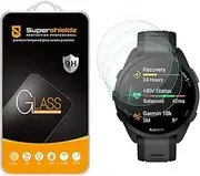 Supershieldz (3 Pack) Designed for Garmin Forerunner 165/165 Music Tempered Glass Screen Protector, Anti Scratch, Bubble Free