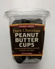 TRADER JOE'S DARK CHOCOLATE PEANUT BUTTER CUPS NET 16 OZ - KOSHER