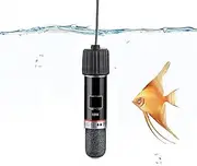 Kuleyng Fish Tank Heater, 10W Mini Aquarium Heater with Thermostat, Submersible USB Heating Rod for Small Fish Tanks, Turtle Tanks, Tropical Aquariums, Freshwater & Saltwater (10-50L)