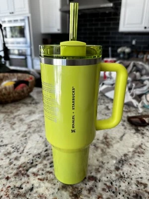 Starbucks Stanley Summer Lime 40oz Tumbler - SAME DAY SHIP