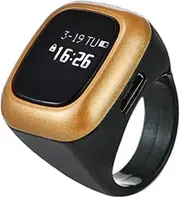 Handy Smart Counter | Portable Finger Counter | Smart Ring Digital Display | Pray Tracker Ring with Alarm Clock Feature | Convenient Smart Counter for Prayer and Daily Tracking