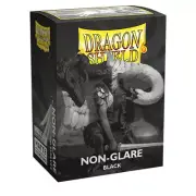 DRAGON SHIELD Sleeves Box 100 - Non Glare - Black MATTE