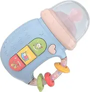 Toddmomy Newborn Interactive Educational Bilingual Musical Bottle Shaking with Lights for Early Learning Engaging Sounds and Songs