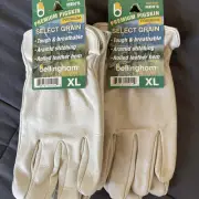 ✨Bellingham Gloves✨2-Pack PremiumSelect Grain Leather Gloves XL!