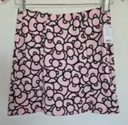 Hello Kitty Sanrio Pink Bow Girls Pull On A-Line Skirt Size XS NEW