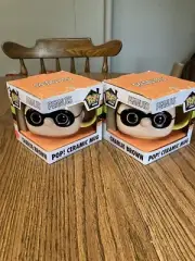 Set Of 2 Funko POP! Home Peanuts Charlie Brown Coffee Mugs.