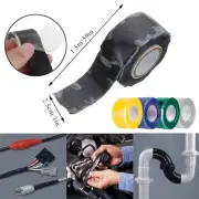 Rubber Silicone Rescue Tape Self Fusing Waterproof Pipe Leak Repair Hose Garden~