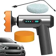 Car Buffer Polisher - 4000mAh Cordless Waxing Tool, Electric Scratch Repair Buffer, Rechargeable Polisher | Compact High-speed Polishing Machine, Efficient Auto Detailing Device Car Home Garage