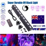 90W UV Black Light Bar w/ Remote 9LED DMX Strobe Wash DJ Bars Disco Party Light